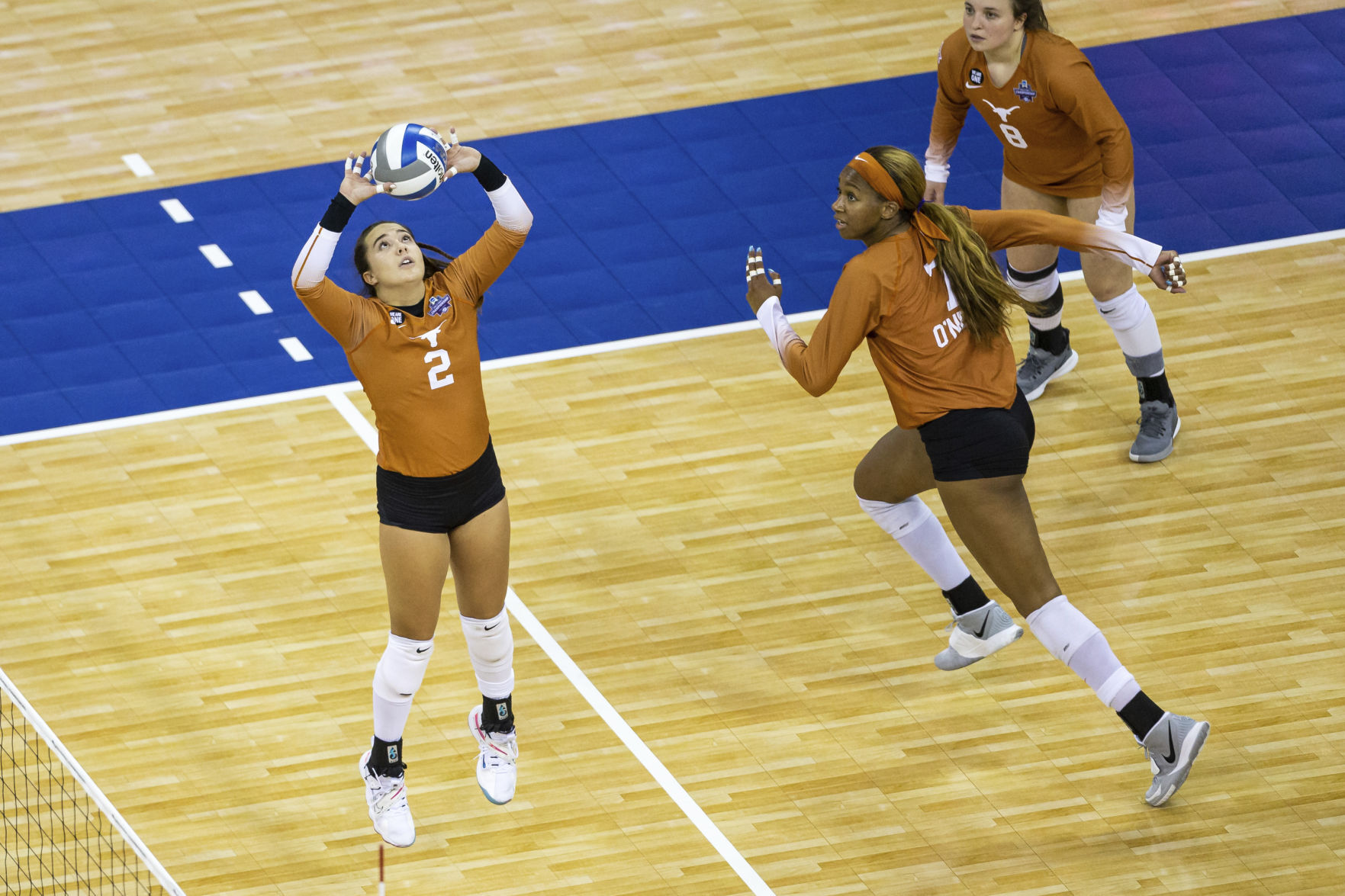 NCAA Texas Wisconsin Volleyball